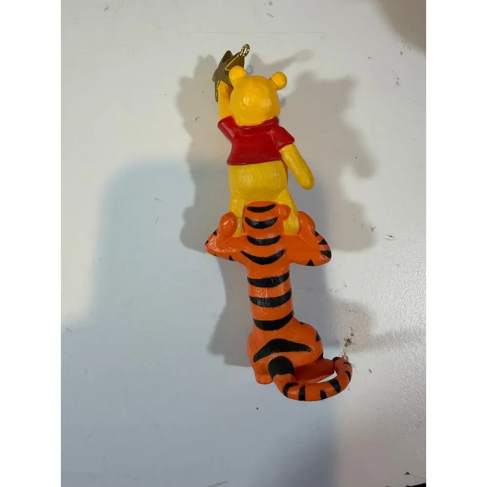 1995 Hallmark Keepsake Winnie The Pooh And Tigger Christmas Ornament